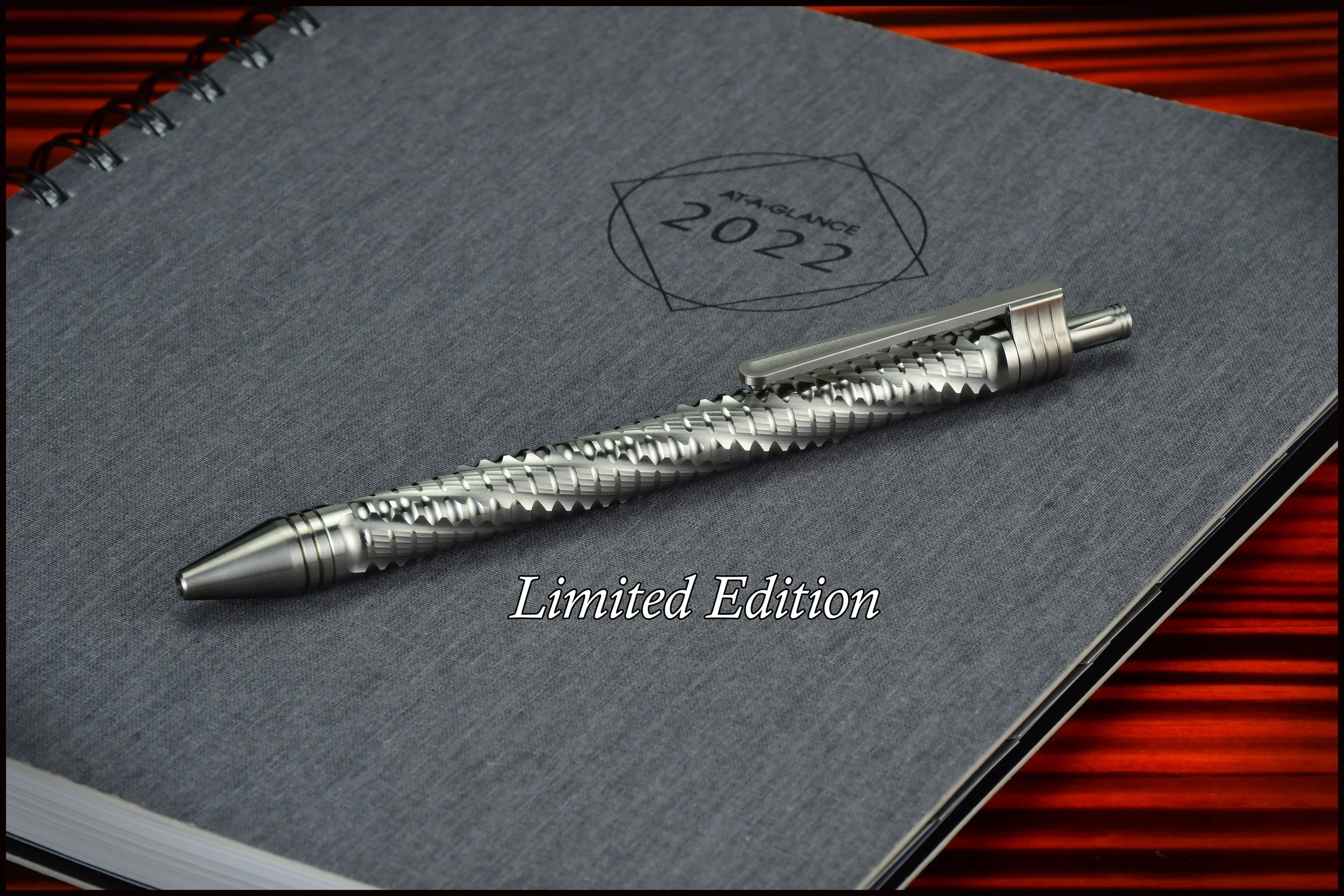 Limited Edition Oil-Slick Zirc Soul Pen by BilletSPIN EDC